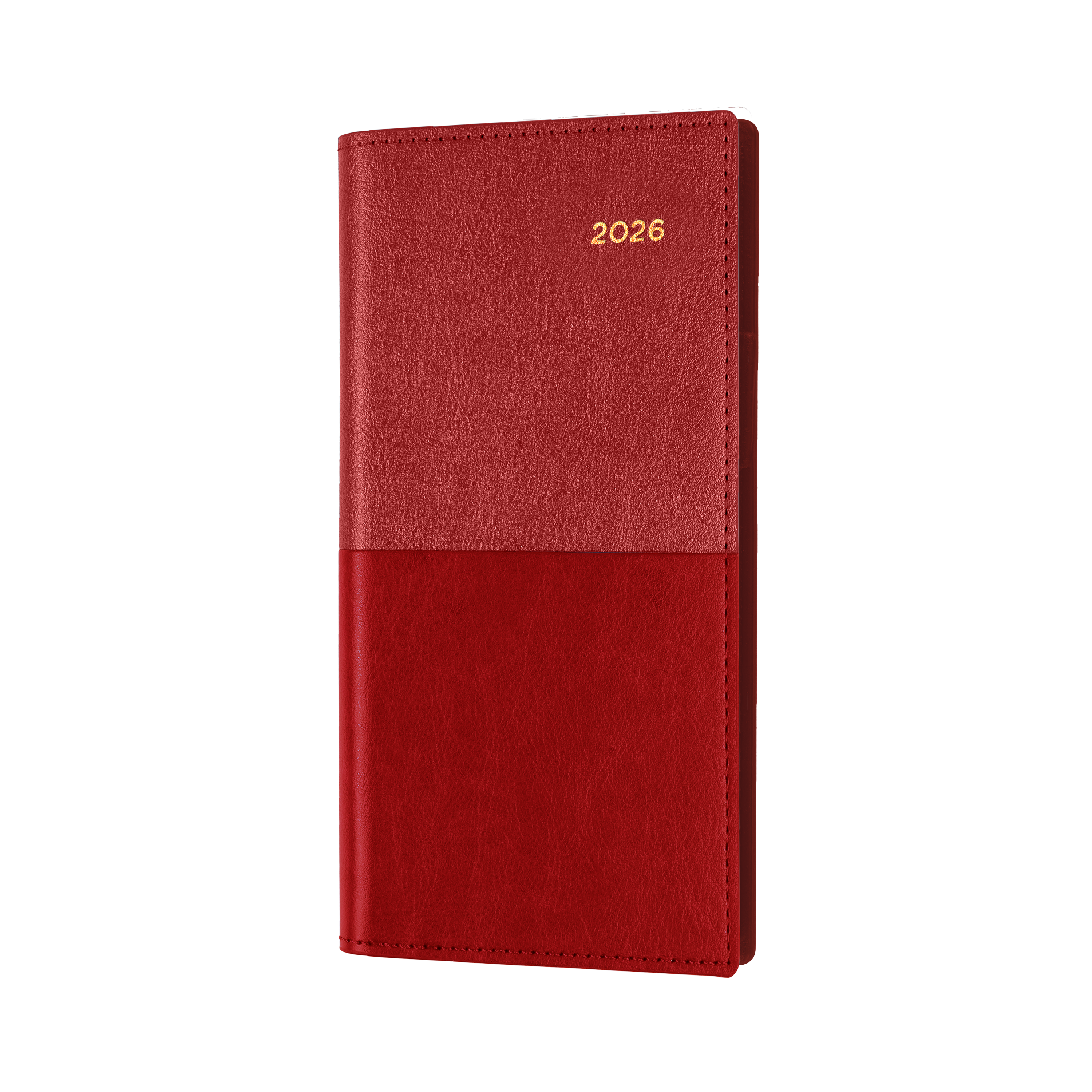 Vanessa Calendar Year 2026 Diary/Planner, Week to View (Landscape), B6/7 PU Soft Cover