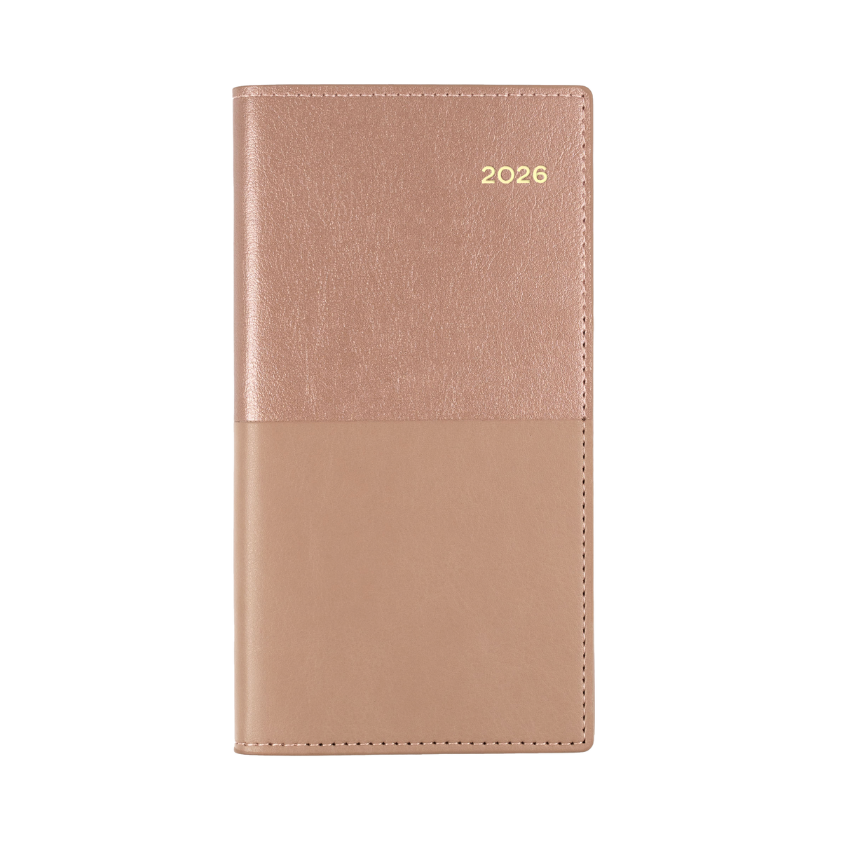 Vanessa Calendar Year 2026 Diary/Planner, Week to View (Landscape), B6/7 PU Soft Cover