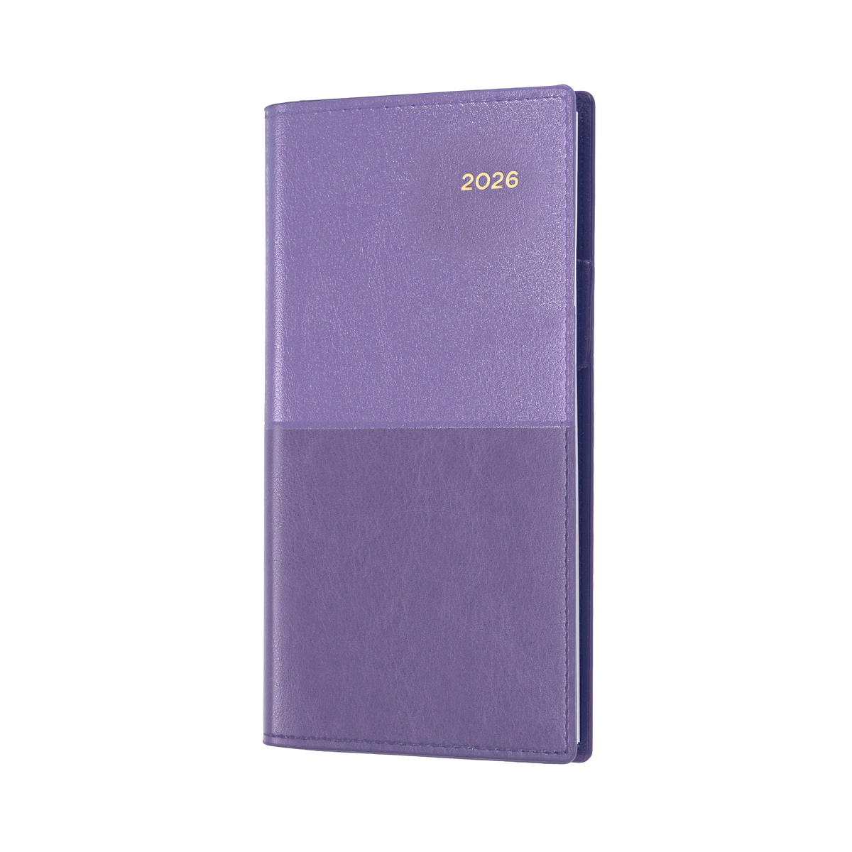 Vanessa Calendar Year 2026 Diary/Planner, Week to View (Landscape), B6/7 PU Soft Cover