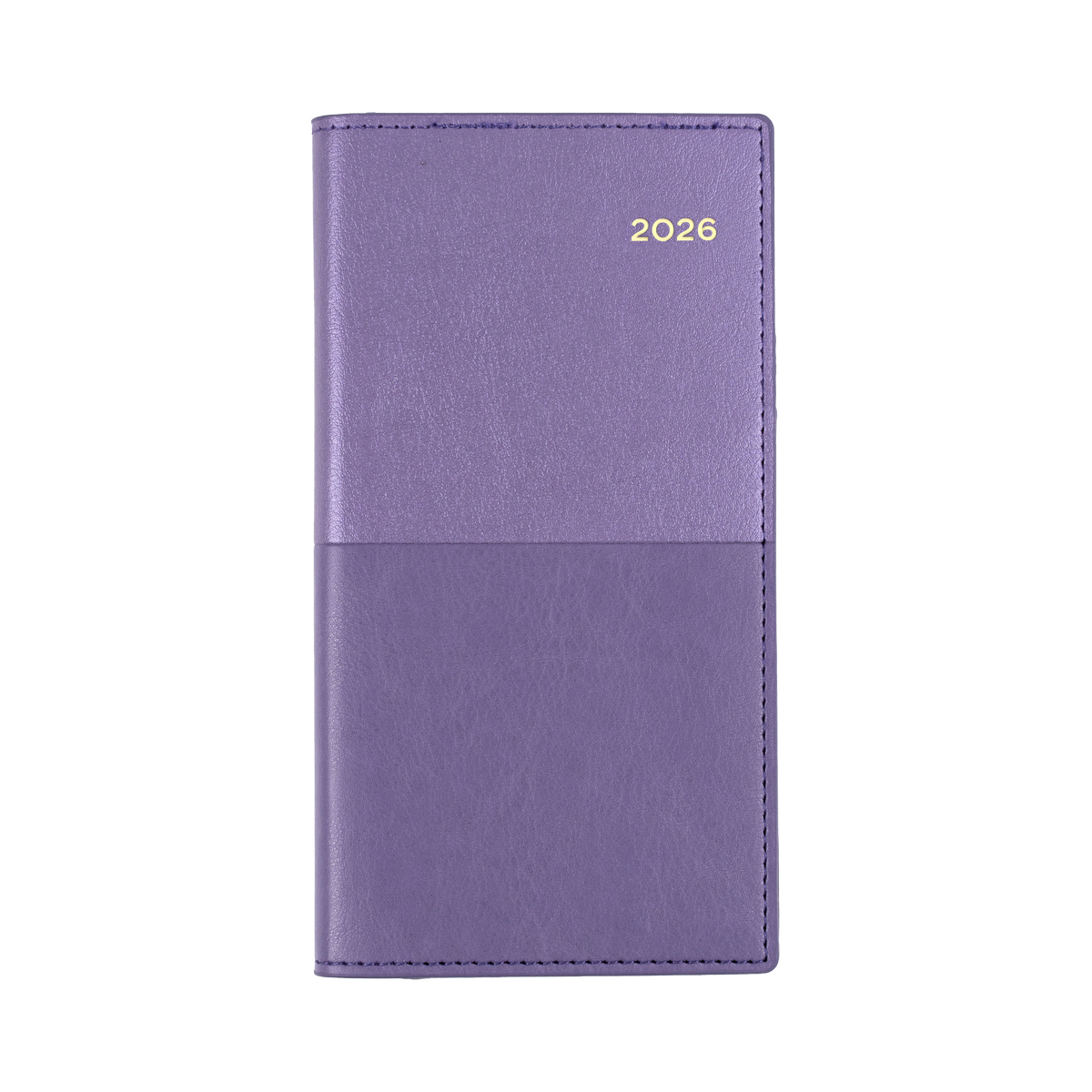 Vanessa Calendar Year 2026 Diary/Planner, Week to View (Landscape), B6/7 PU Soft Cover