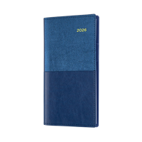 Vanessa Calendar Year 2026 Diary/Planner, Week to View (Landscape), B6/7 PU Soft Cover