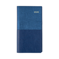 Vanessa Calendar Year 2026 Diary/Planner, Week to View (Landscape), B6/7 PU Soft Cover