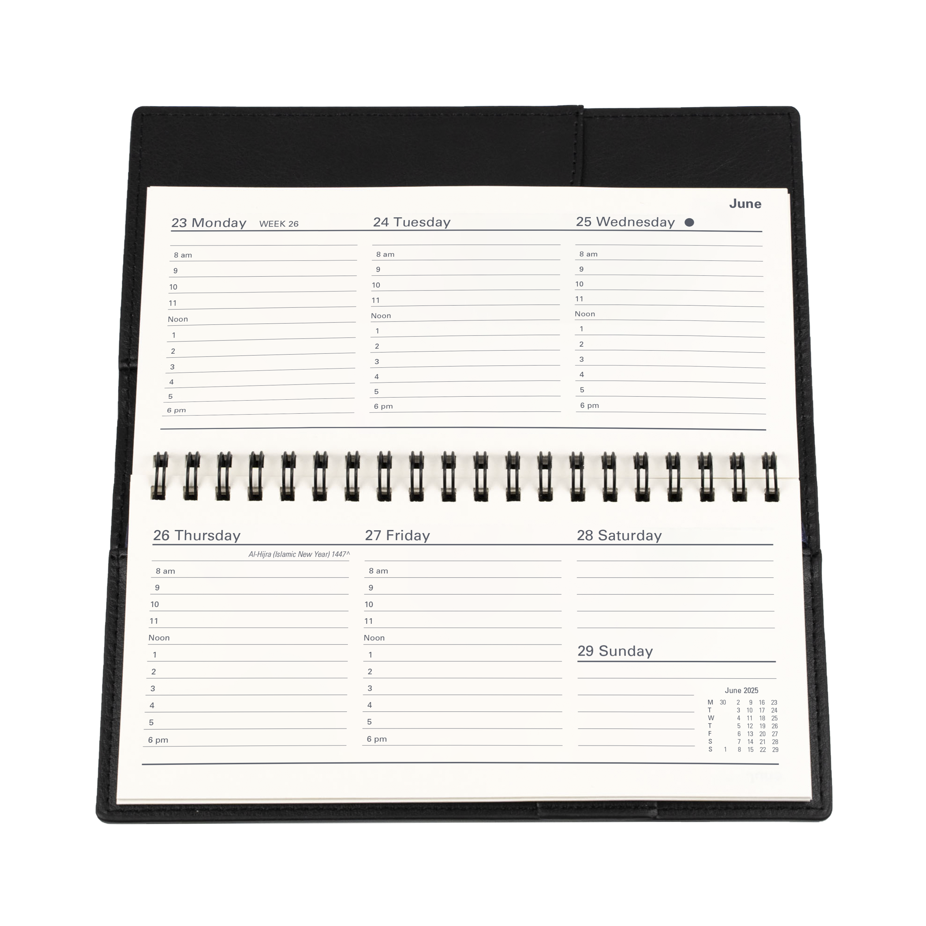 Vanessa - B6/7 - Week-to-View - 2025 Calendar Year Diary/Planner