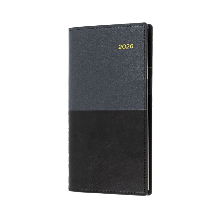 Collins Vanessa Calendar Year 2026 Diary/Planner, Week to View (Landscape), B6/7 PU Soft Cover