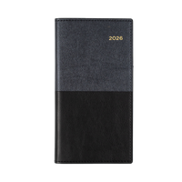 Vanessa Calendar Year 2026 Diary/Planner, Week to View (Landscape), B6/7 PU Soft Cover