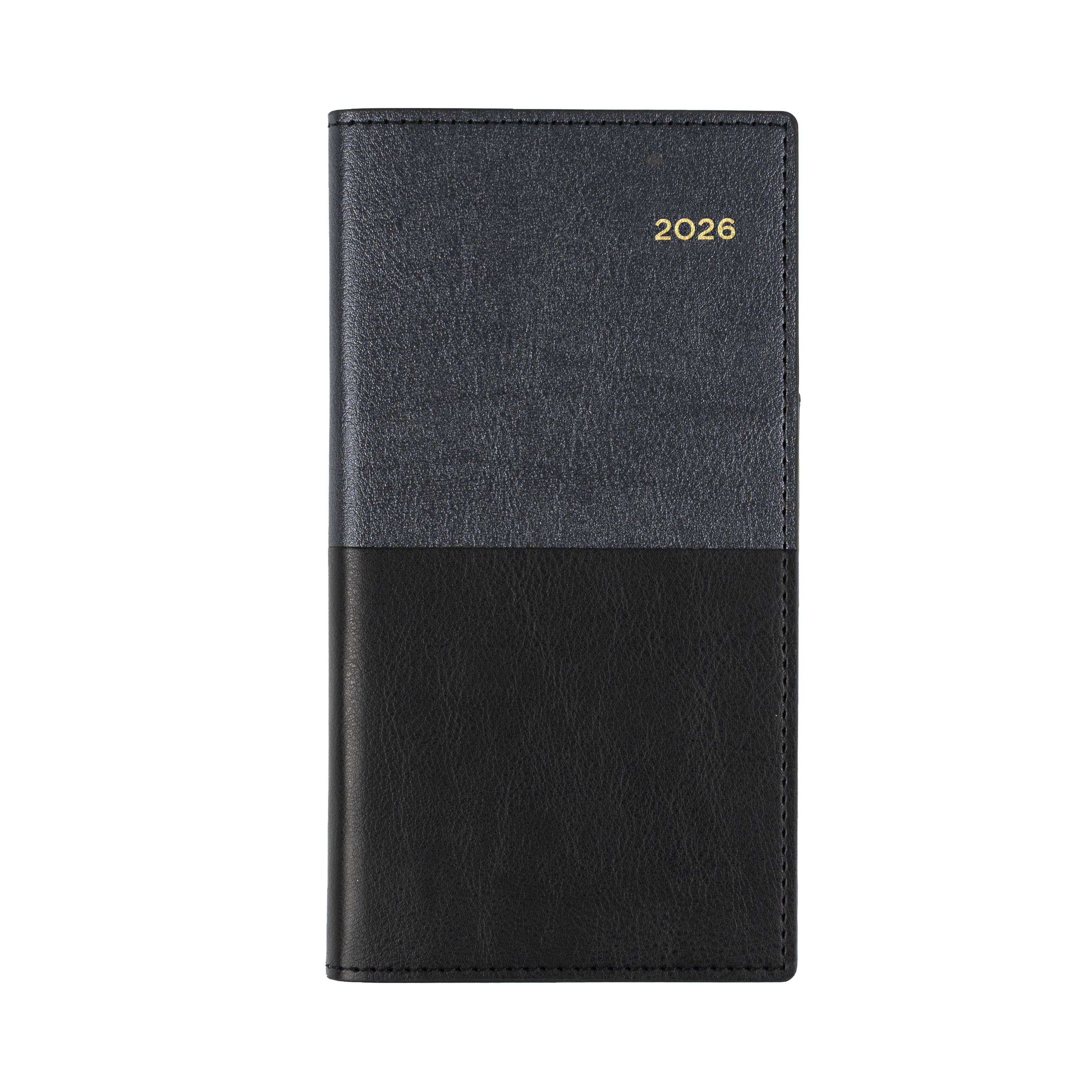 Vanessa Calendar Year 2026 Diary/Planner, Week to View (Landscape), B6/7 PU Soft Cover