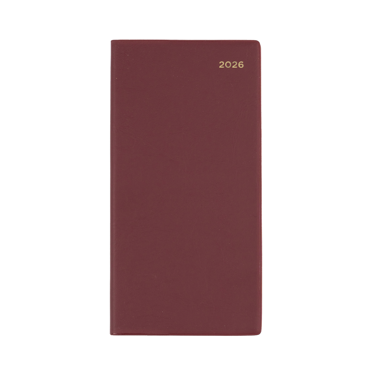 Belmont Calendar Year 2026 Diary/Planner, Week to View (Landscape), B6/7 Hard Cover