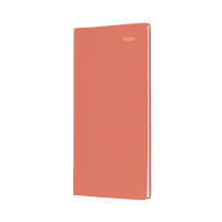 Belmont Slimline Calendar Year 2026 Diary/Planner, Week to View (Portrait), B6/7 Padded Cover