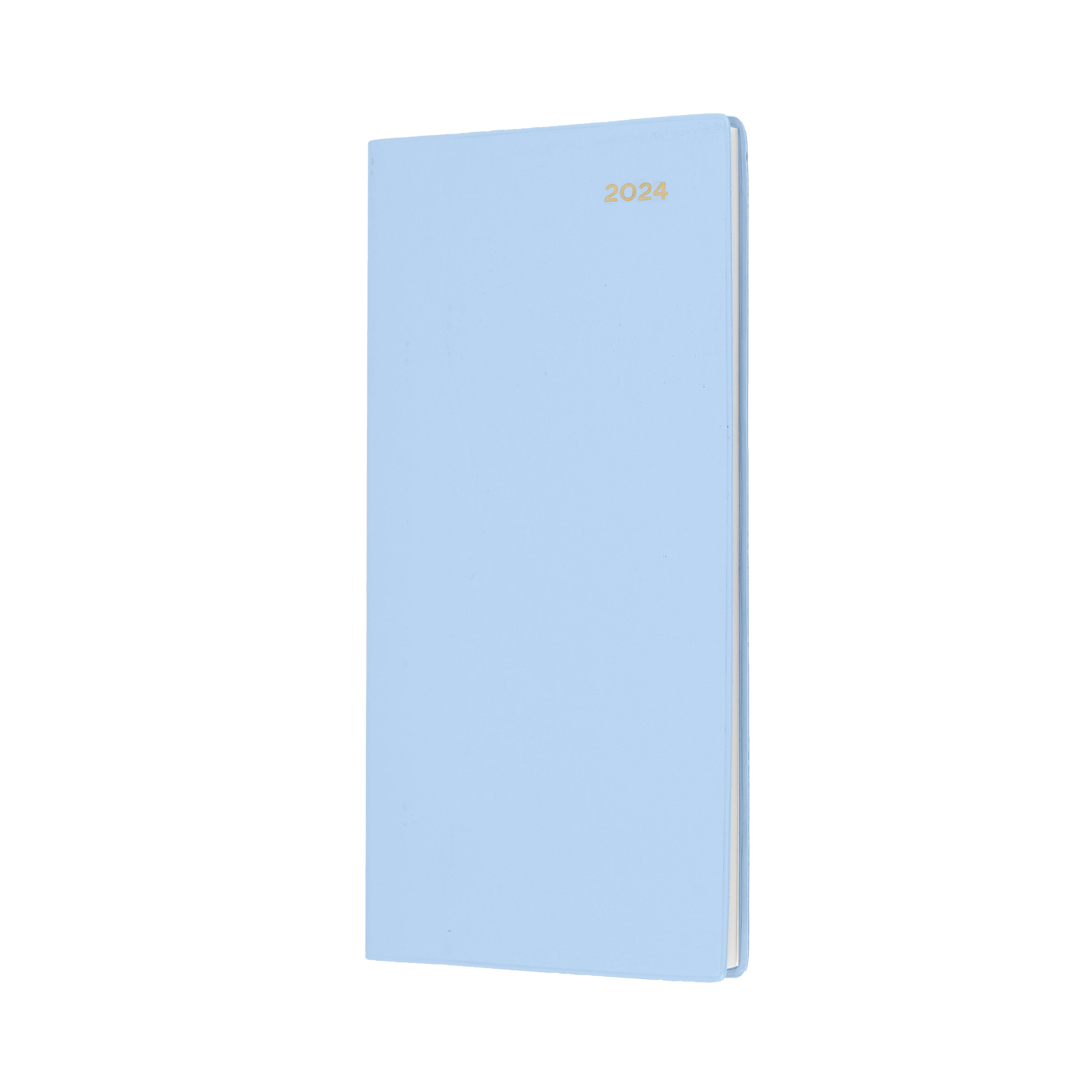 Belmont Colours 2024 Diary - Slimline Week to View (Portrait), Size B6/7 Teal / B6/7 (176 x 88mm)