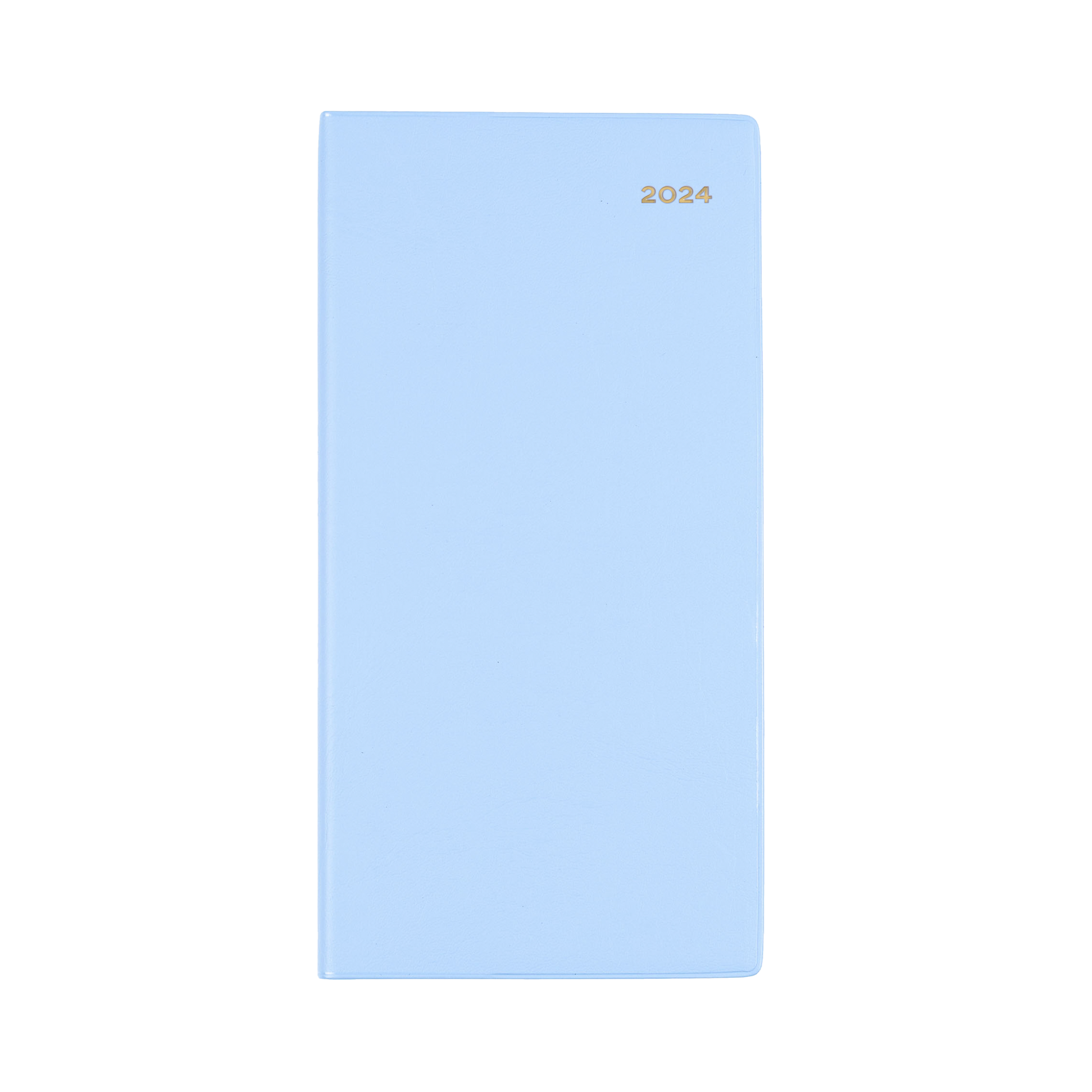 Belmont Colours 2024 Diary - Slimline Week to View (Portrait), Size B6/7 Teal / B6/7 (176 x 88mm)