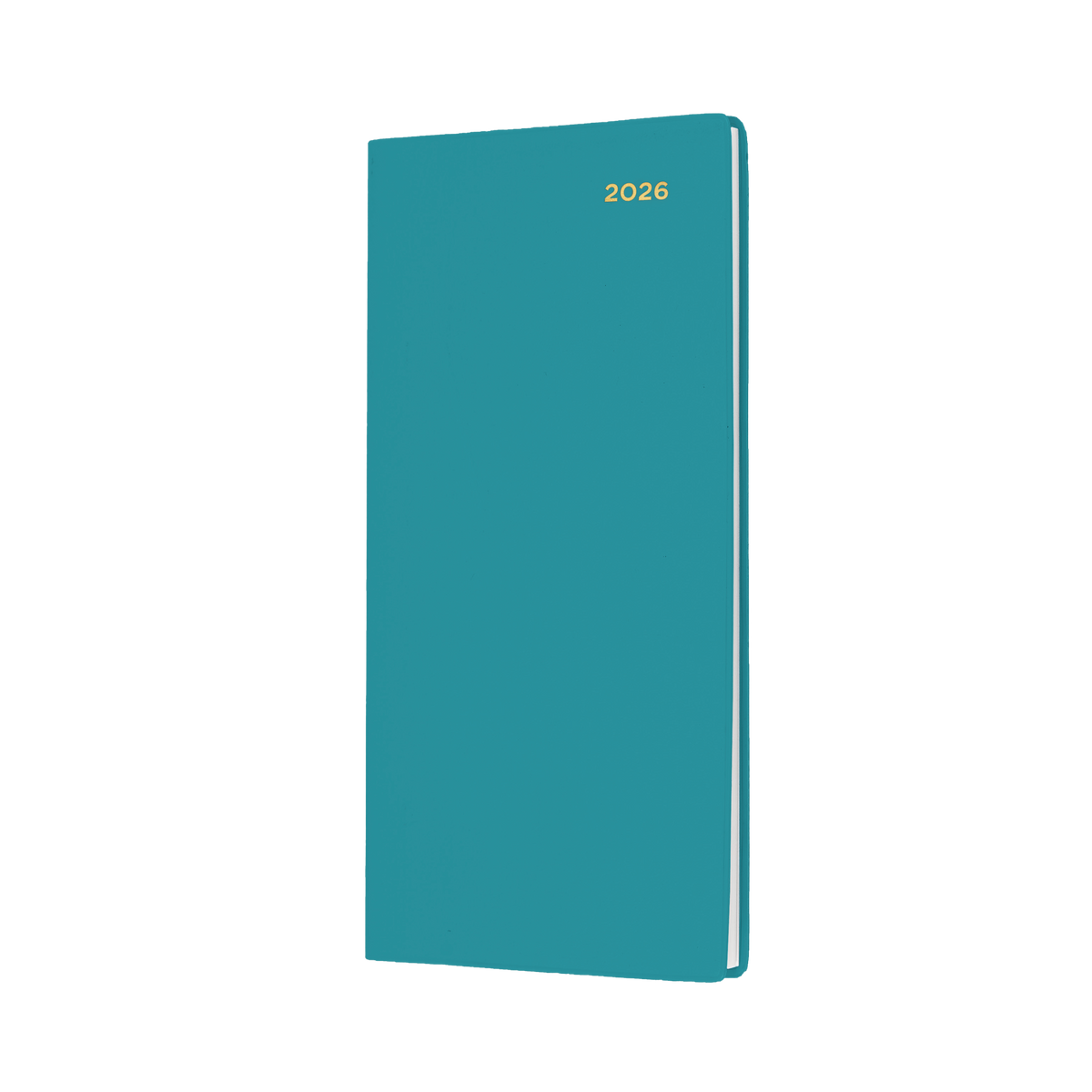 Belmont Slimline Calendar Year 2026 Diary/Planner, Week to View (Portrait), B6/7 Padded Cover