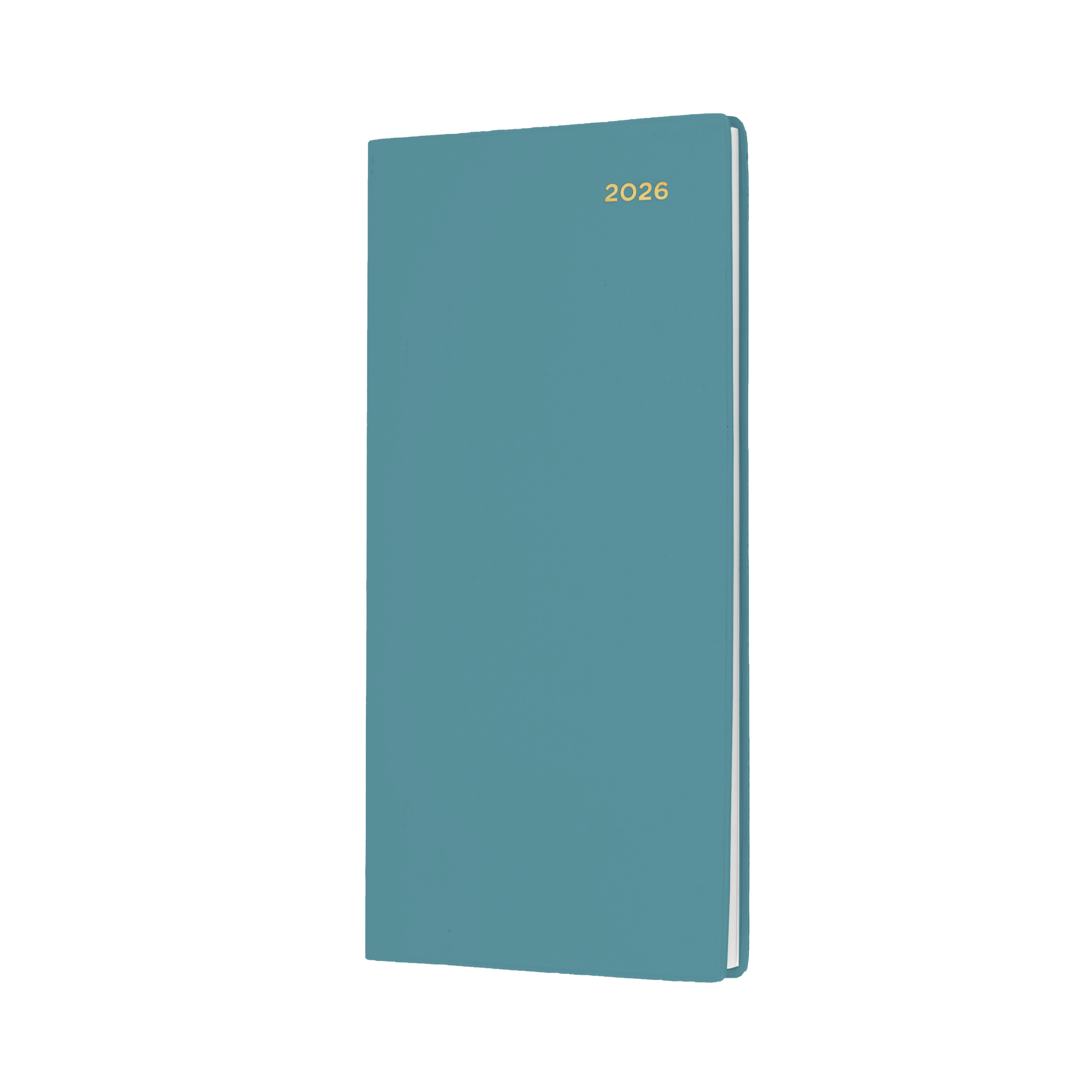 Belmont Slimline Calendar Year 2026 Diary/Planner, Week to View (Portrait), B6/7 Hard Cover