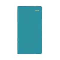 Belmont Slimline Calendar Year 2026 Diary/Planner, Week to View (Portrait), B6/7 Padded Cover