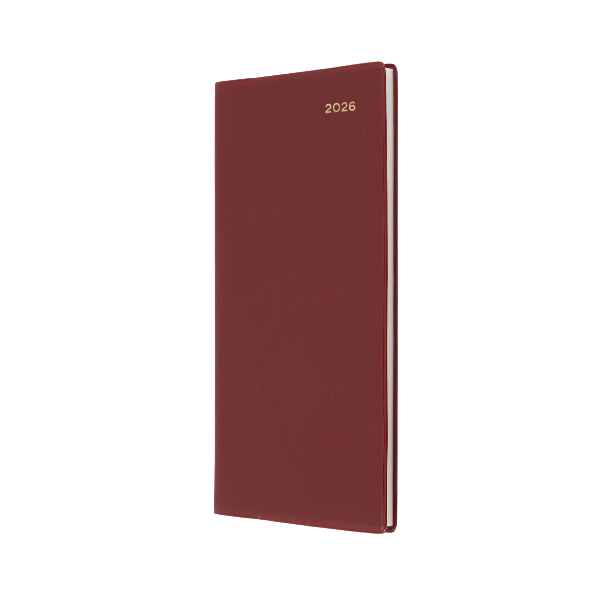 Belmont Slimline Calendar Year 2026 Diary/Planner, Week to View (Portrait), B6/7 Padded Cover