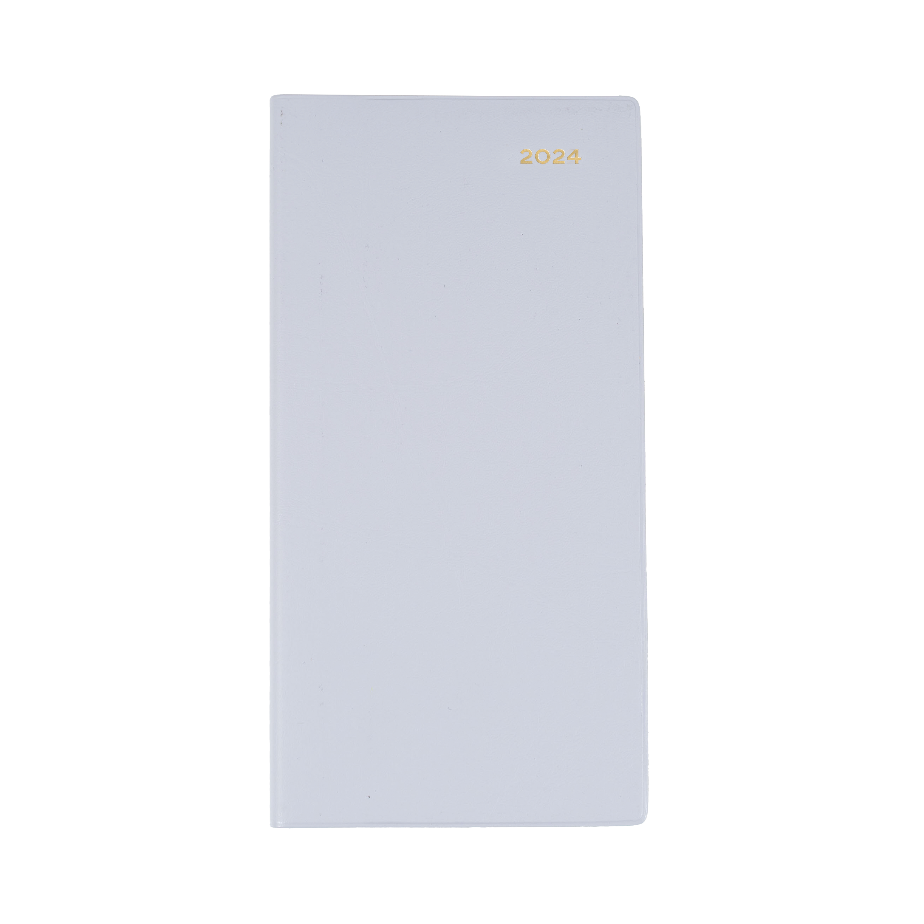 Belmont Colours 2024 Diary - Slimline Week to View (Portrait), Size B6/7 Grey / B6/7 (176 x 88mm)