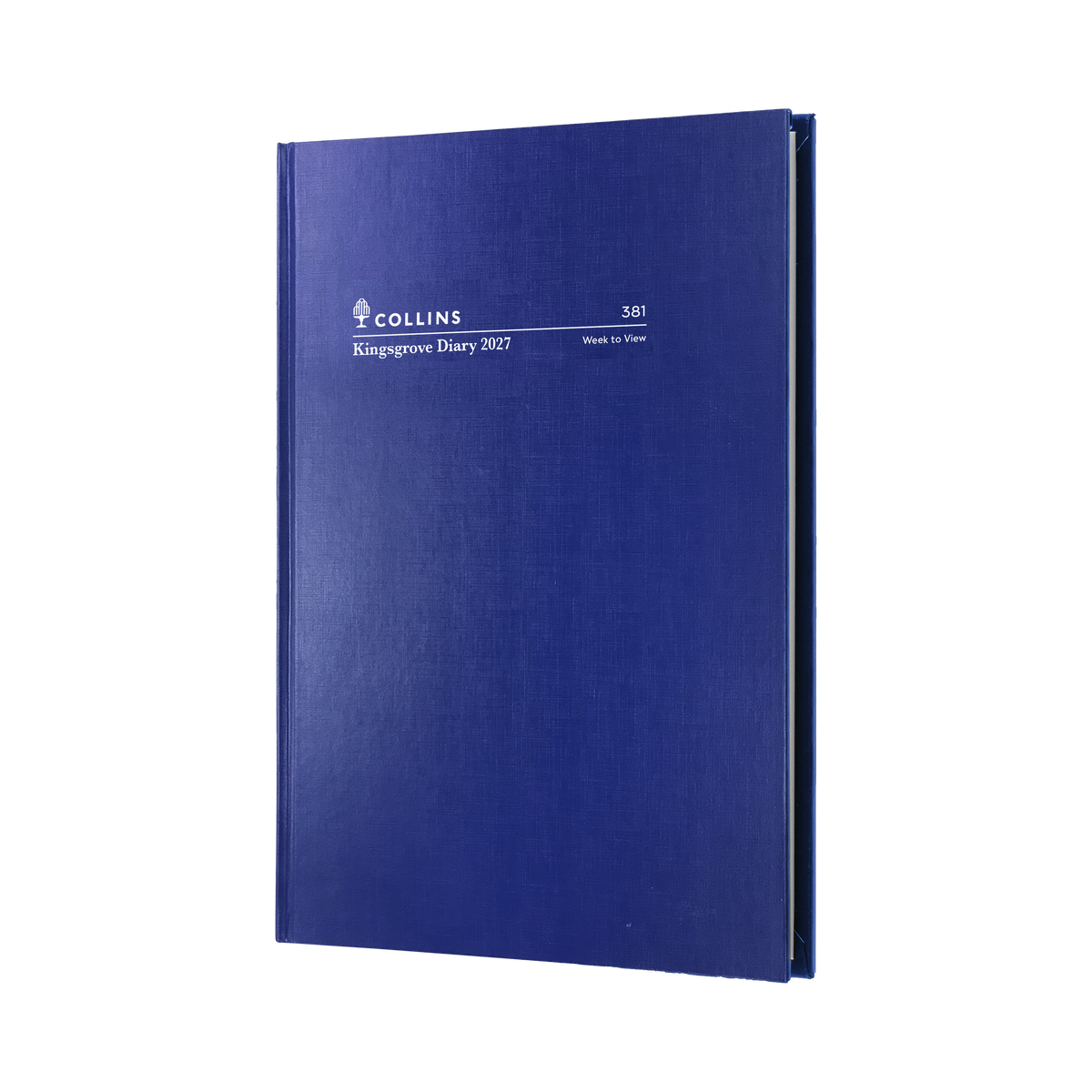 2027 Calendar Year Diary/Planner - 12 Month A5 Week to View - Hard Cover - Collins Kingsgrove Range