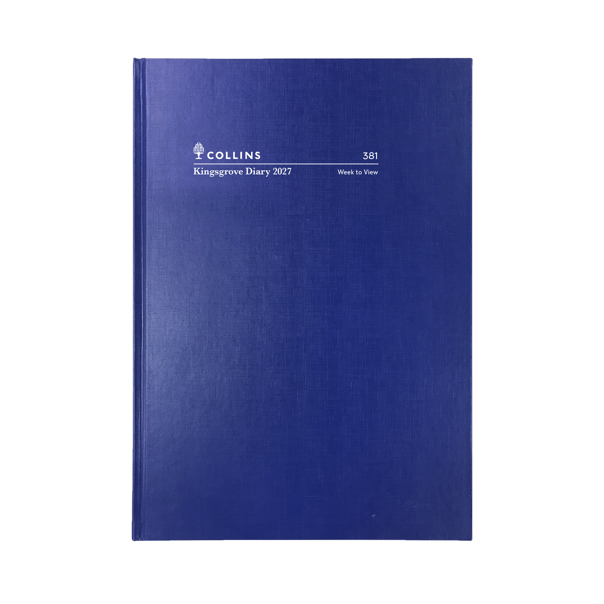 2027 Calendar Year Diary/Planner - 12 Month A5 Week to View - Hard Cover - Collins Kingsgrove Range