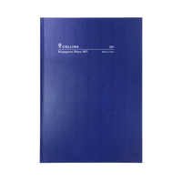 2027 Calendar Year Diary/Planner - 12 Month A5 Week to View - Hard Cover - Collins Kingsgrove Range