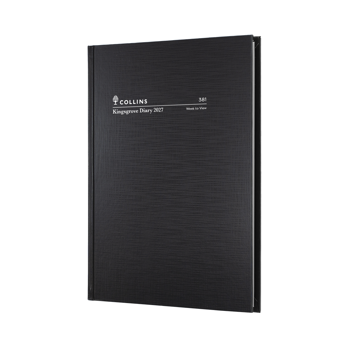 2027 Calendar Year Diary/Planner - 12 Month A5 Week to View - Hard Cover - Collins Kingsgrove Range