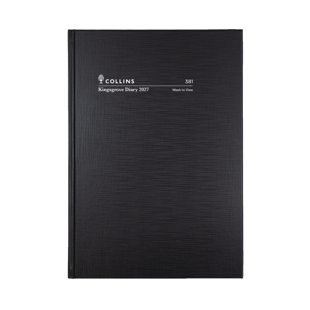 2027 Calendar Year Diary/Planner - 12 Month A5 Week to View - Hard Cover - Collins Kingsgrove Range