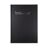 2027 Calendar Year Diary/Planner - 12 Month A5 Week to View - Hard Cover - Collins Kingsgrove Range