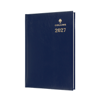 2027 Calendar Year Diary/Planner - 12 Month A5 Week to View - Hard Cover - Collins Sterling Range