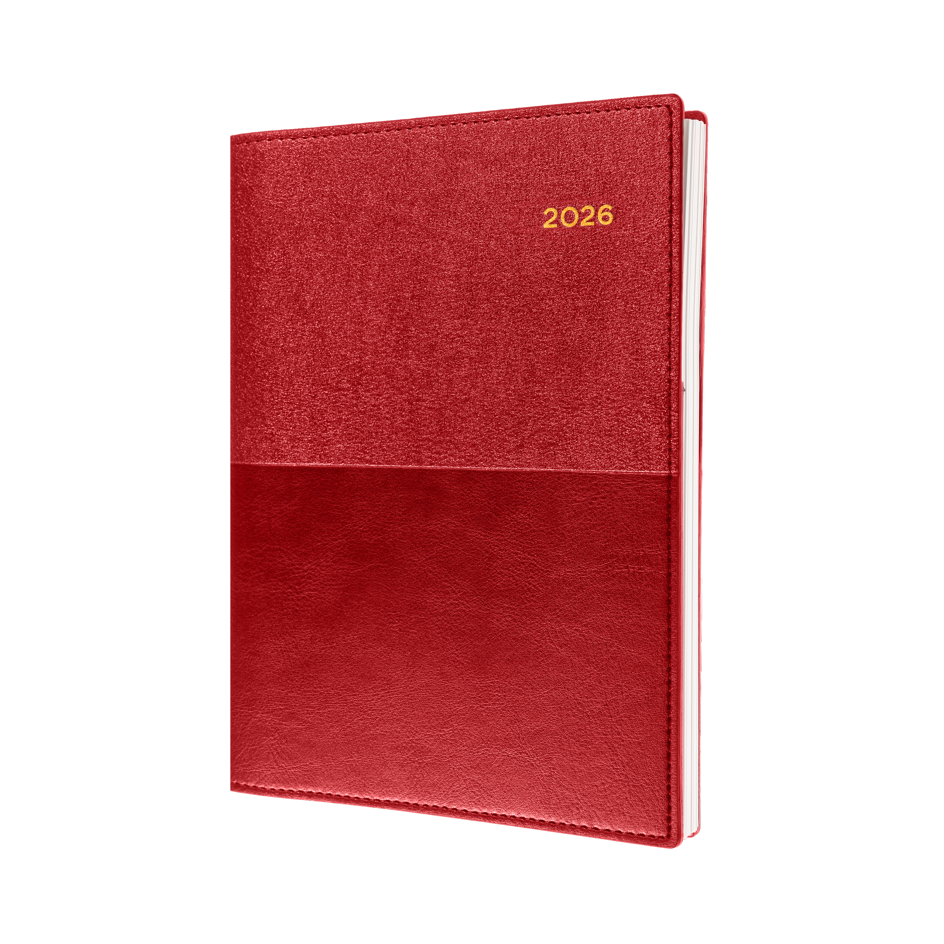 Vanessa Calendar Year 2026 Diary/Planner, Week to View, A5 PU Soft Cover