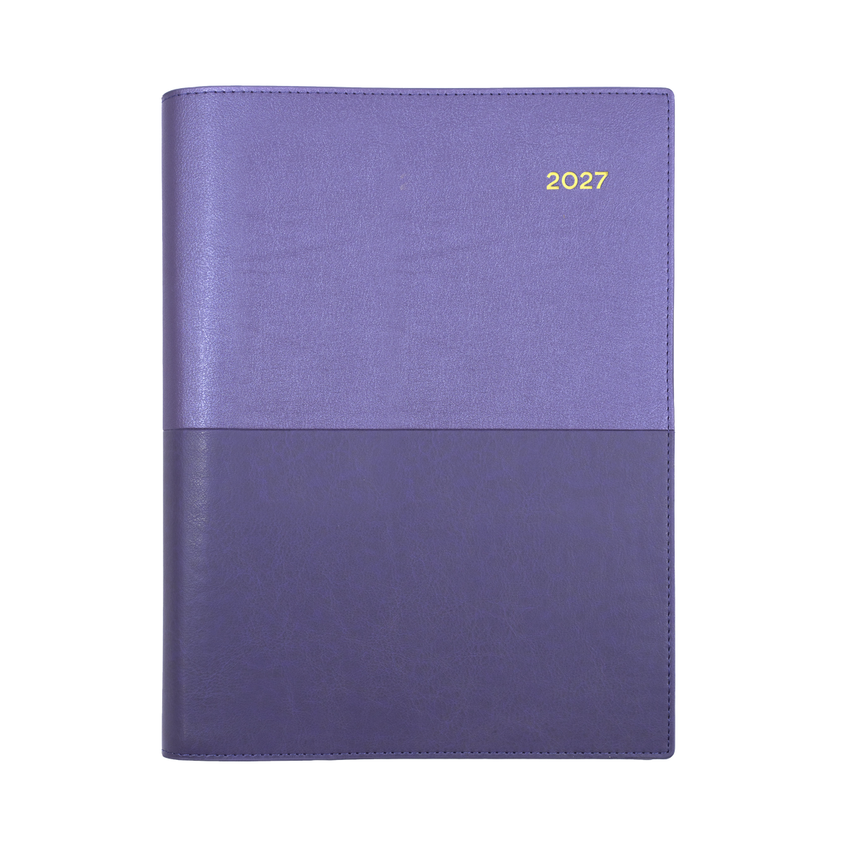 2027 Calendar Year Diary/Planner - 12 Month A5 Week to View - Soft PU Cover - Collins Vanessa Range