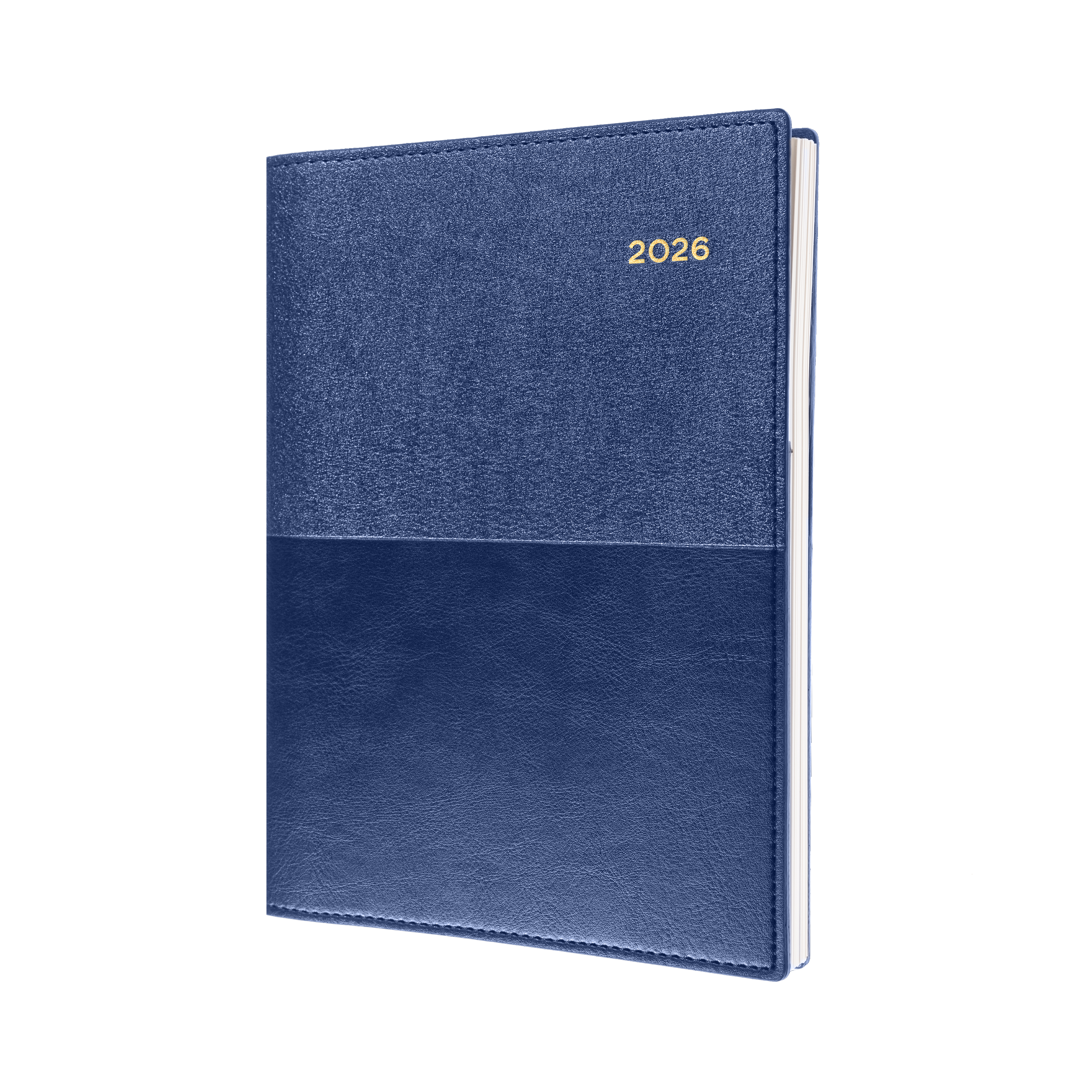 Vanessa Calendar Year 2026 Diary/Planner, Week to View, A5 PU Soft Cover