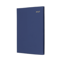 2027 Calendar Year Diary/Planner - 12 Month A5 Week to View - PVC Cover - Collins Belmont Range