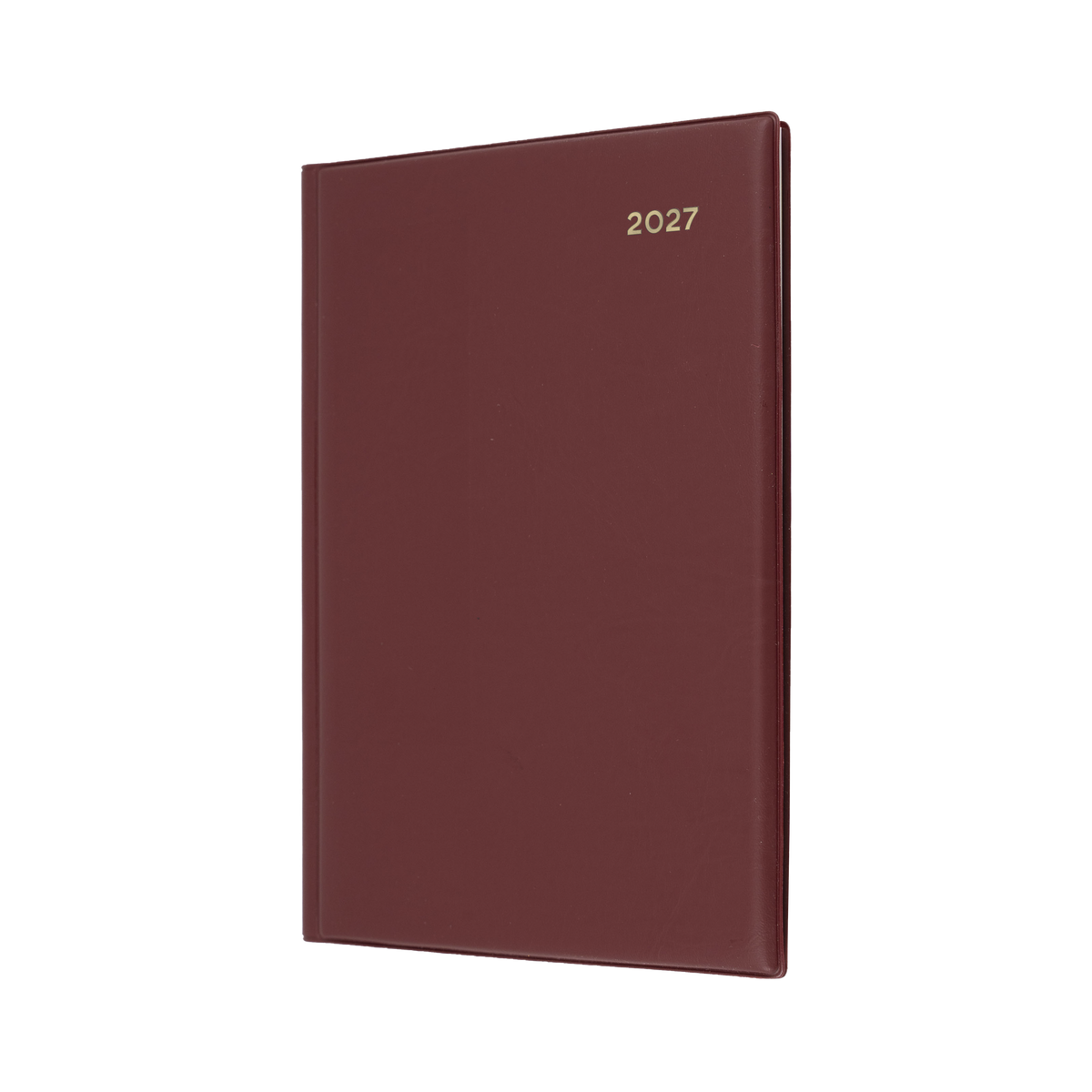 2027 Calendar Year Diary/Planner - 12 Month A5 Week to View - PVC Cover - Collins Belmont Range
