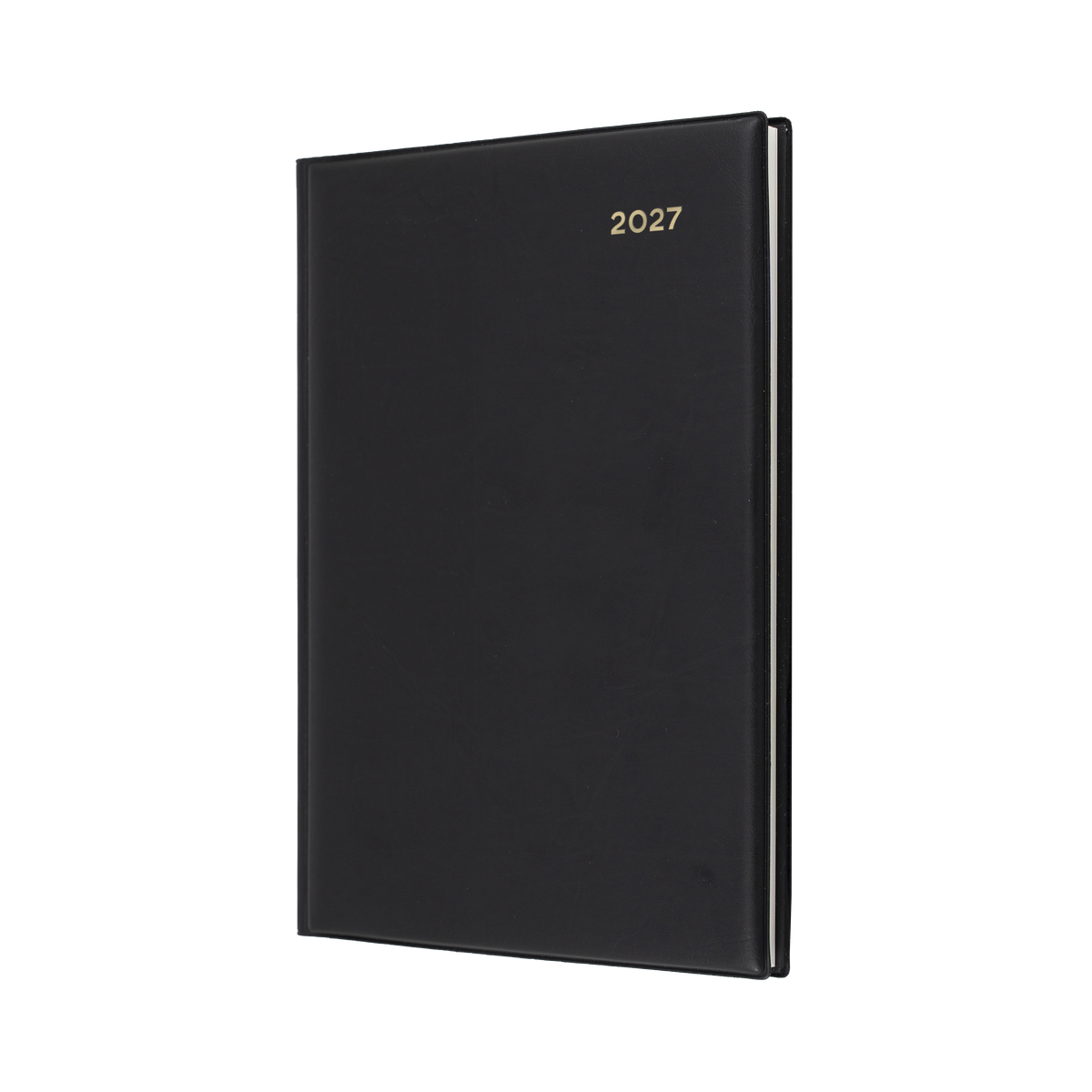 2027 Calendar Year Diary/Planner - 12 Month A5 Week to View - PVC Cover - Collins Belmont Range