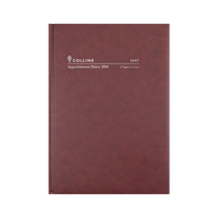 Collins - Appointment Calendar Year 2026 Diary/Planner, 2 Pages to a Day, A4 Hard Cover