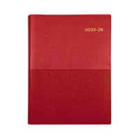 Collins - Vanessa 2025-2026 Financial Year Diary/Planner, Week to View, A4 PU Soft Cover