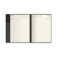 2027 Calendar Year Diary/Planner - 12 Month A4 Day to Page - PU Padded Cover - Collins Associate II Range