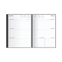 2027 Calendar Year Diary/Planner - 12 Month A4 Week to View - Hard Cover - Collins Associate Range