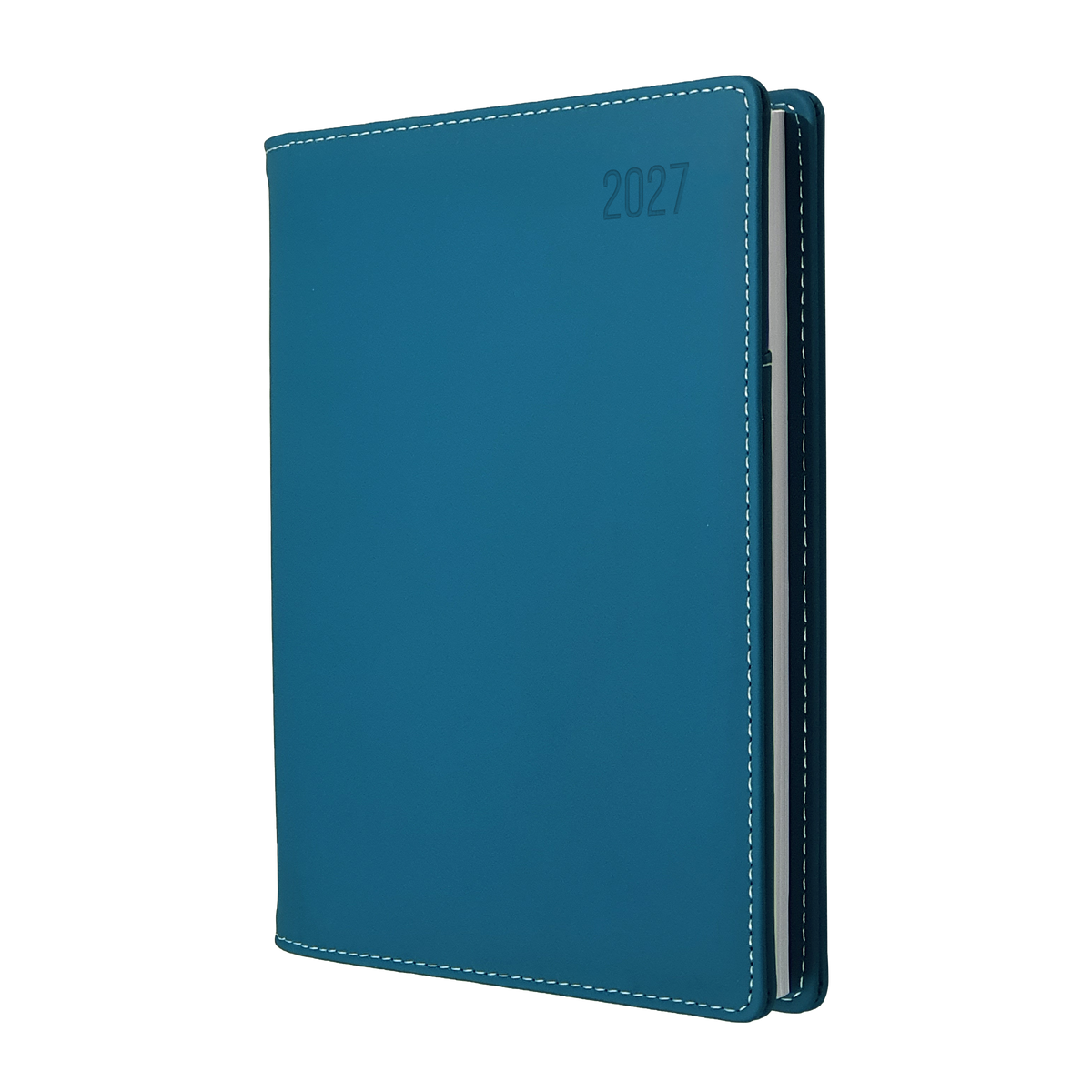 2027 Calendar Year Diary/Planner - 12 Month A4 Week to View - PU Padded Cover - Collins Associate II Range