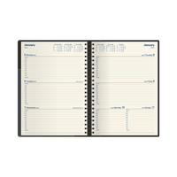 Associate II Calendar Year 2026 Diary/Planner, Week to View, A4 PU Padded Cover