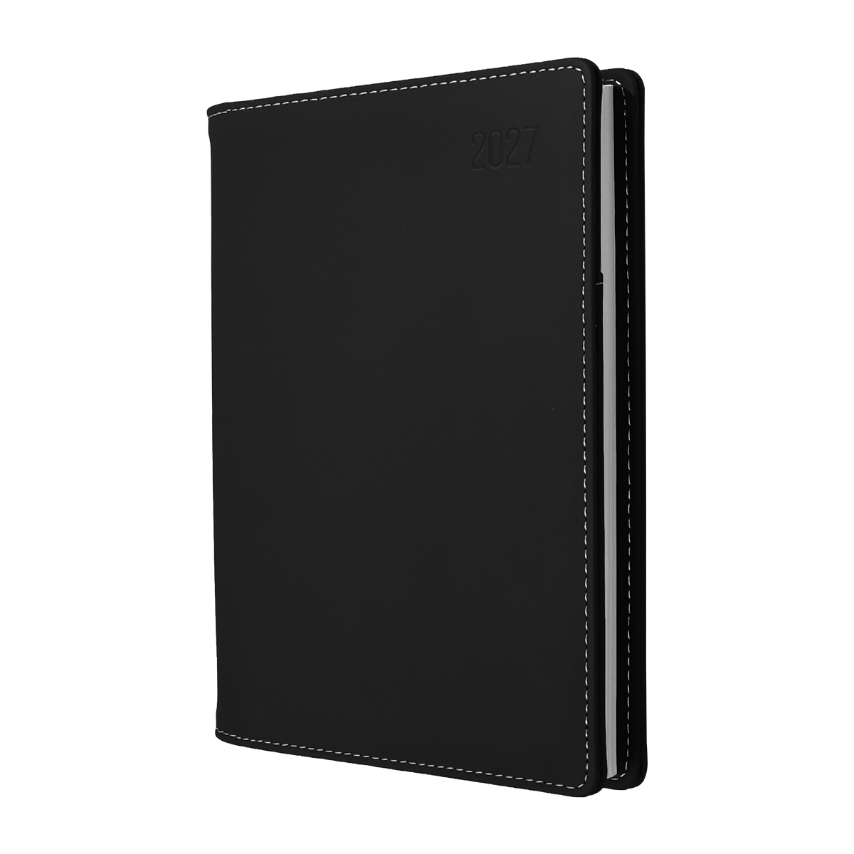 2027 Calendar Year Diary/Planner - 12 Month A4 Week to View - PU Padded Cover - Collins Associate II Range