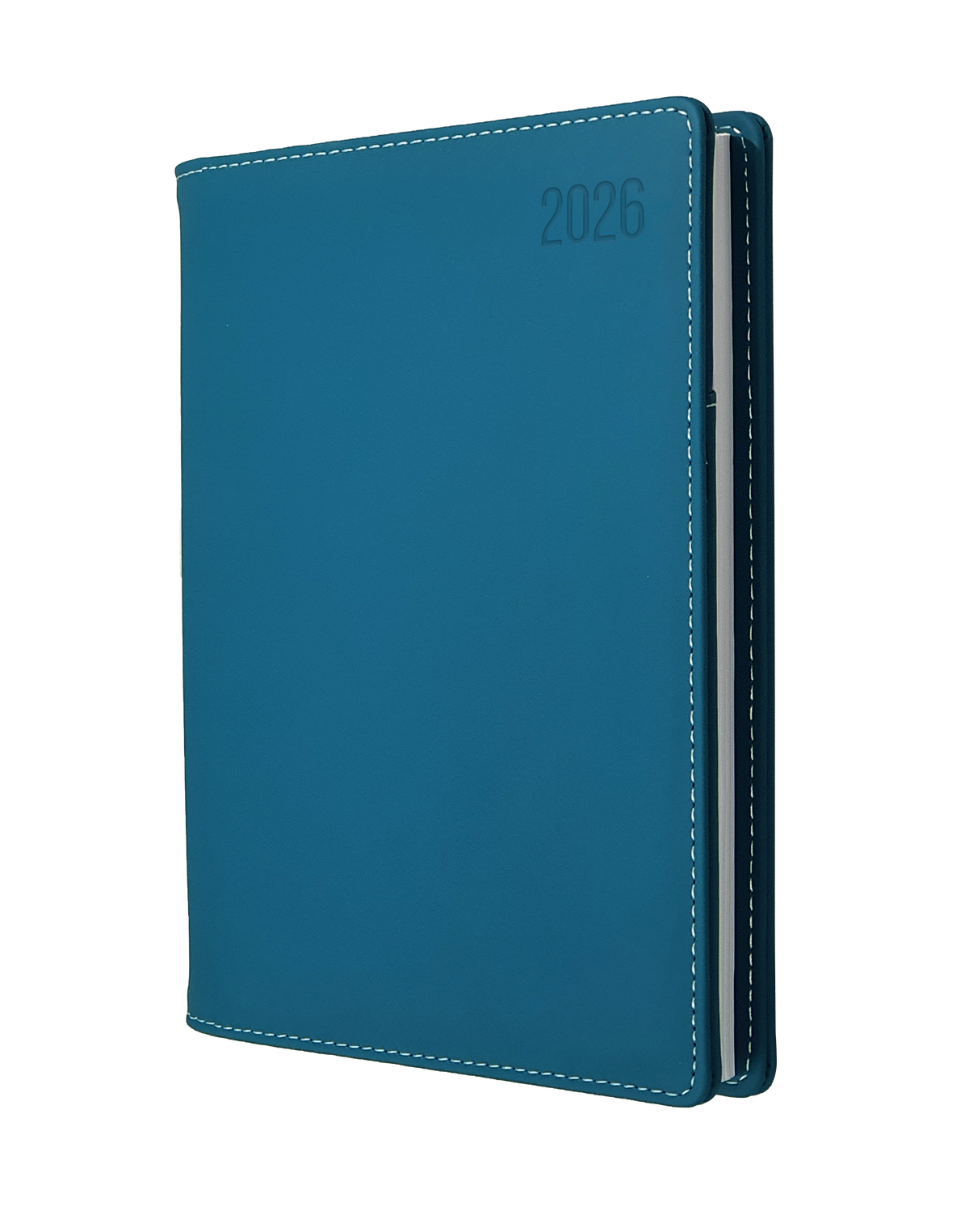 Associate II Calendar Year 2026 Diary/Planner, Day to Page, A5 PU Padded Cover