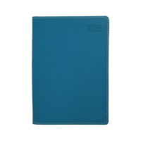 Associate II Calendar Year 2026 Diary/Planner, Day to Page, A5 PU Padded Cover