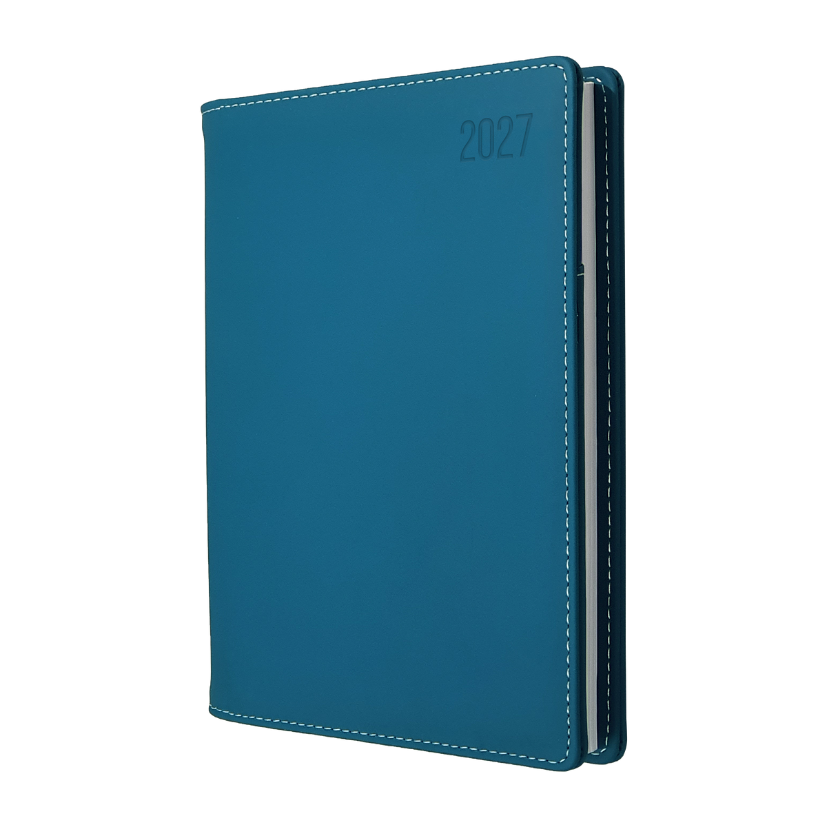 2027 Calendar Year Diary/Planner - 12 Month A5 Day to Page - PU Padded Cover - Collins Associate II Range