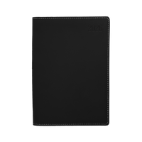 Associate II Calendar Year 2026 Diary/Planner, Day to Page, A5 PU Padded Cover