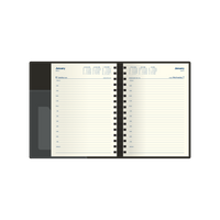 Associate II Calendar Year 2026 Diary/Planner, Day to Page, A5 PU Padded Cover