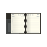 2027 Calendar Year Diary/Planner - 12 Month A5 Day to Page - PU Padded Cover - Collins Associate II Range