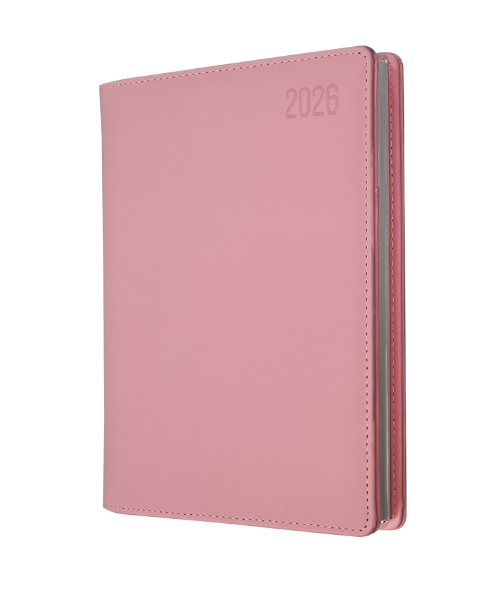 Associate II Calendar Year 2026 Diary/Planner, Week to View, A5 PU Padded Cover
