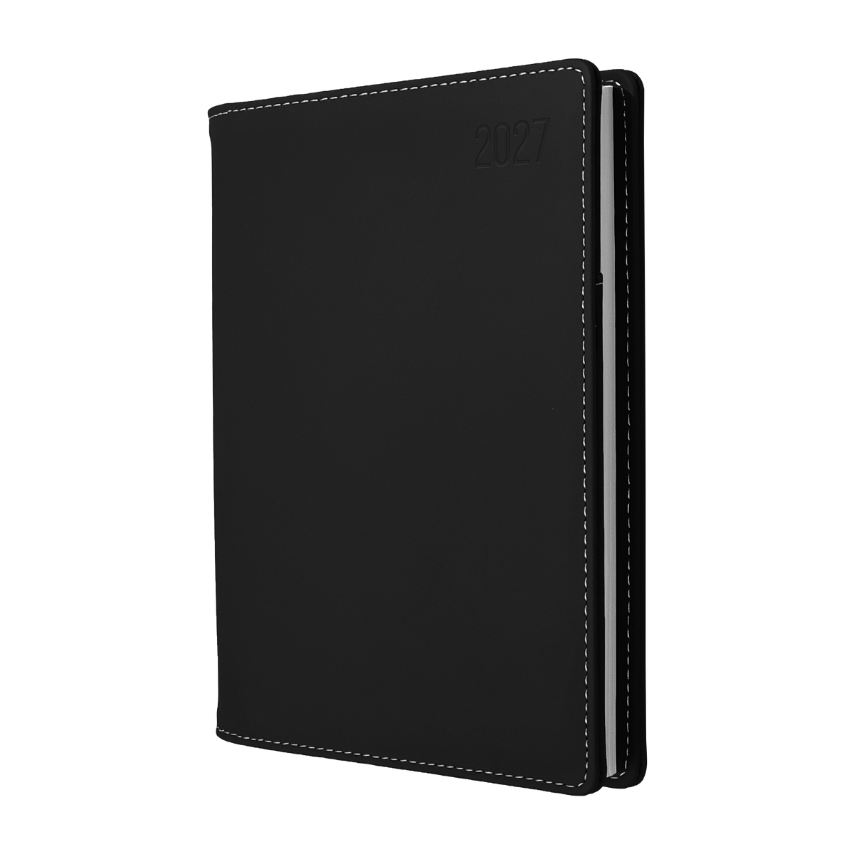 2027 Calendar Year Diary/Planner - 12 Month A5 Week to View - PU Padded Cover - Collins Associate II Range