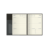 2027 Calendar Year Diary/Planner - 12 Month A5 Week to View - PU Padded Cover - Collins Associate II Range