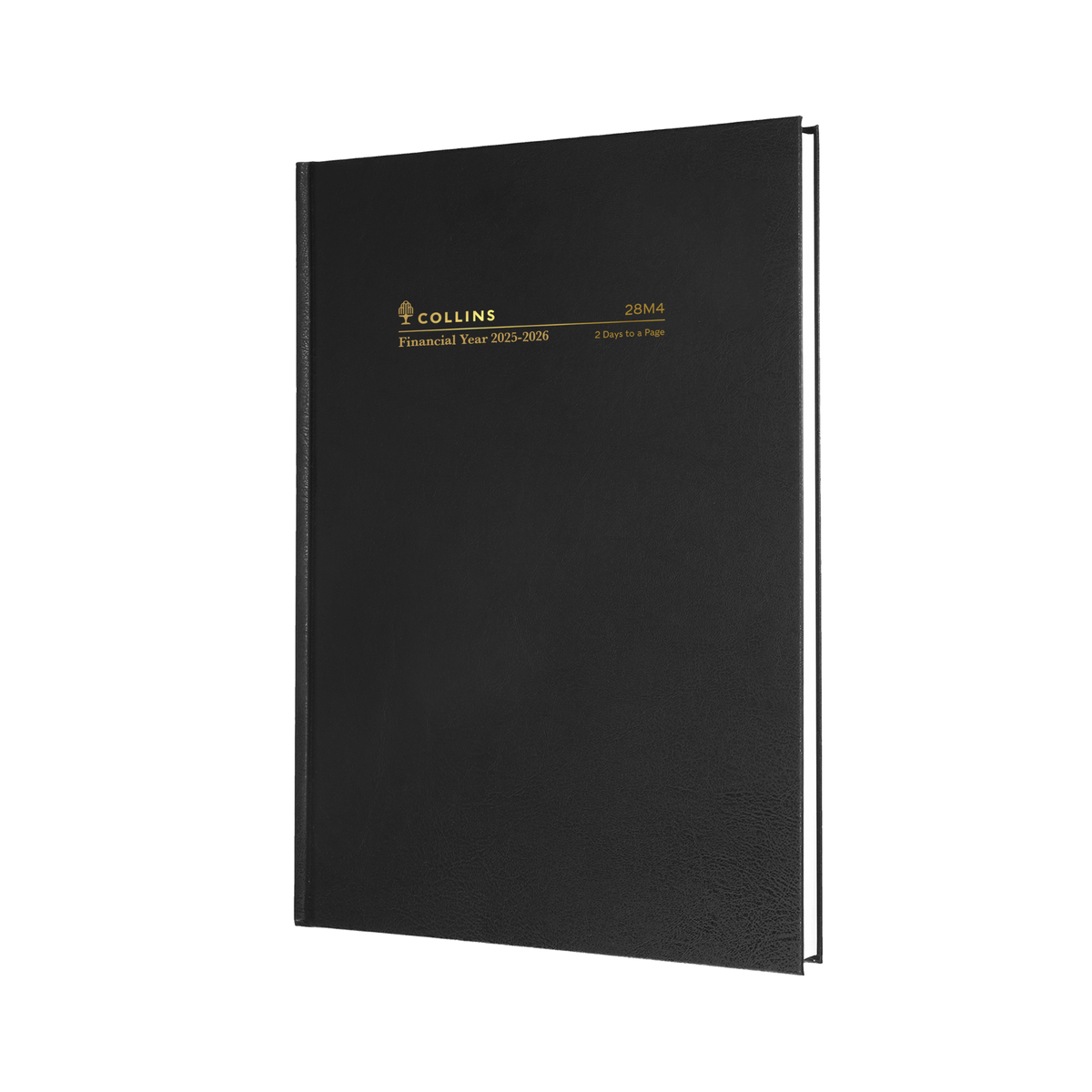 Collins - Financial Year 2025-2026 Diary/Planner, 2 Days to Page, A5 Hard Cover