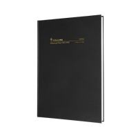 Collins - Financial Year 2025-2026 Diary/Planner, 2 Days to Page, A5 Hard Cover